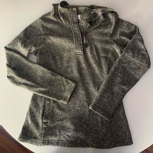 Columbia hooded fleece lined sweater.